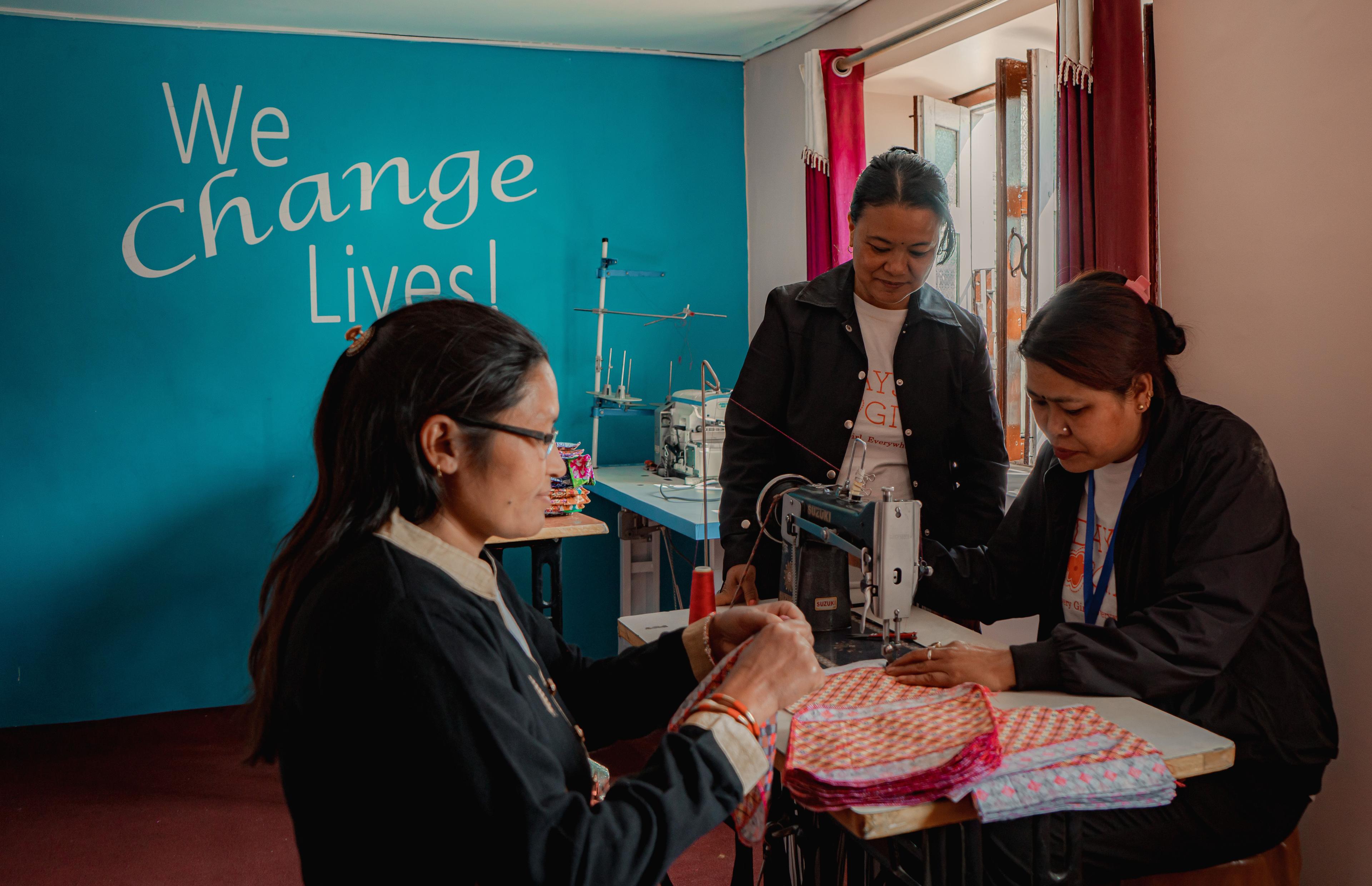 Women in Nepal are empowered through outreach