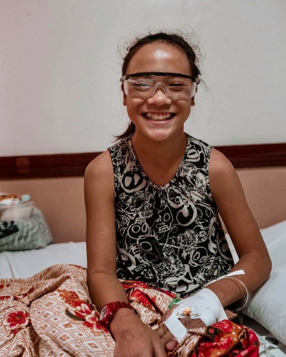 Children have clear vision