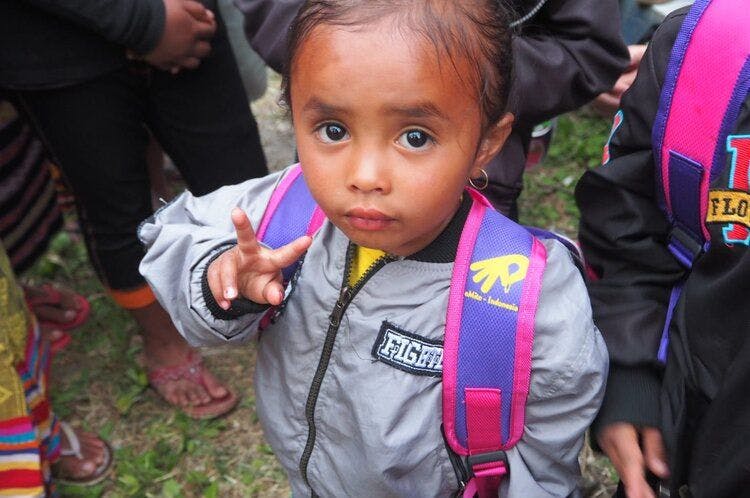 Beautiful child of Indonesia