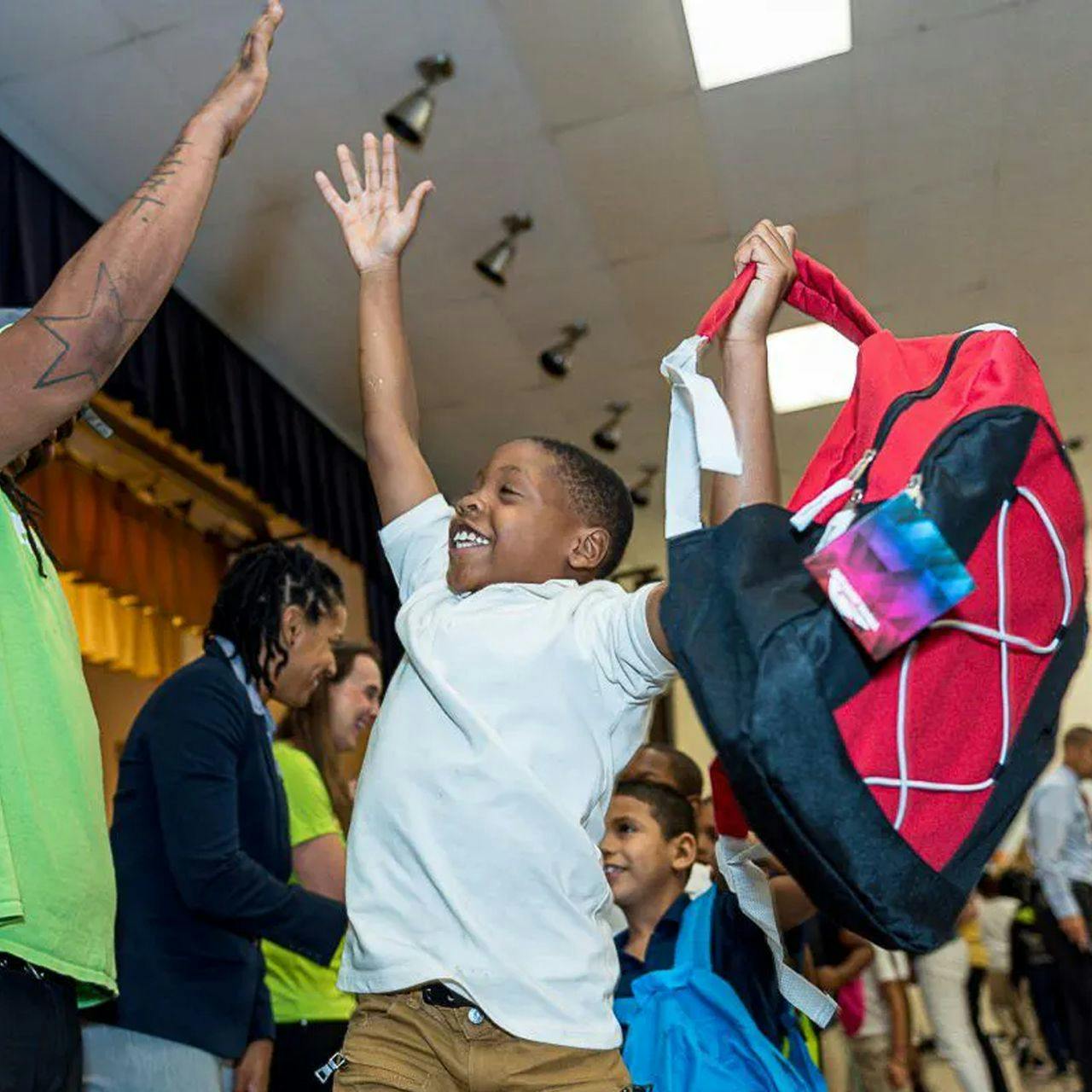 Help students reach their full potential by providing school supplies.