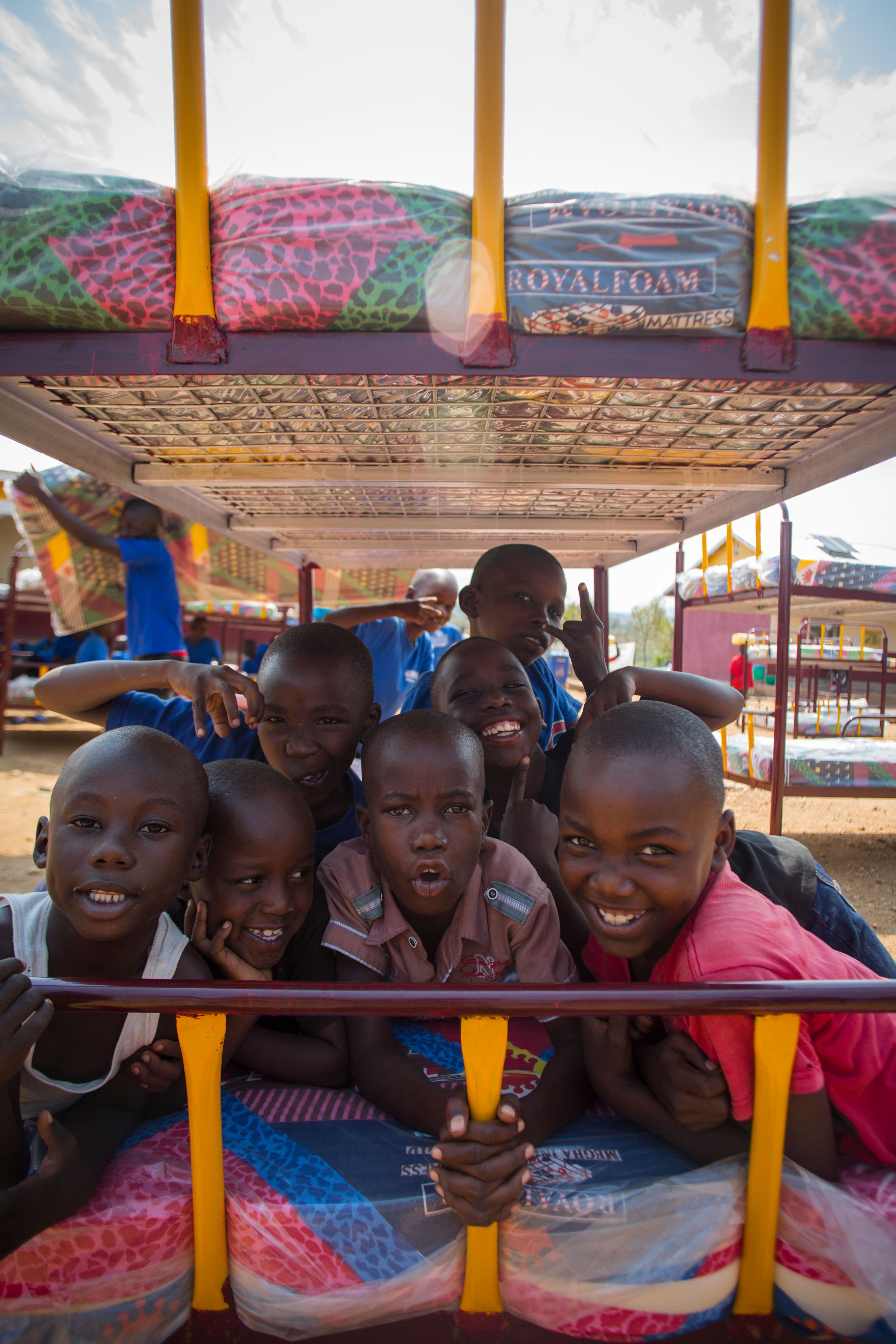 Bed for every head at a Uganda orphanage
