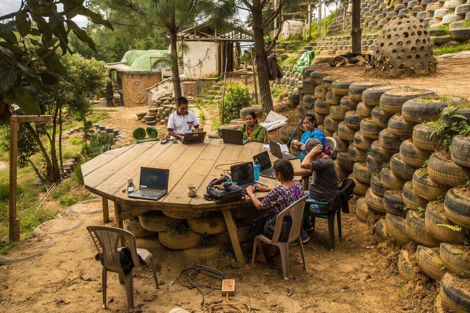 Give to fund a science lab construction so that students in Guatemala will discover how to build green.